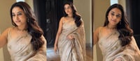Priyanka Mohan's Ethereal Saree Look Is Pure Grace Wrapped in Glamour